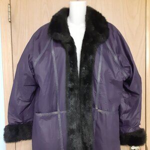 Eumssalang Faux Fur lined Coat.
